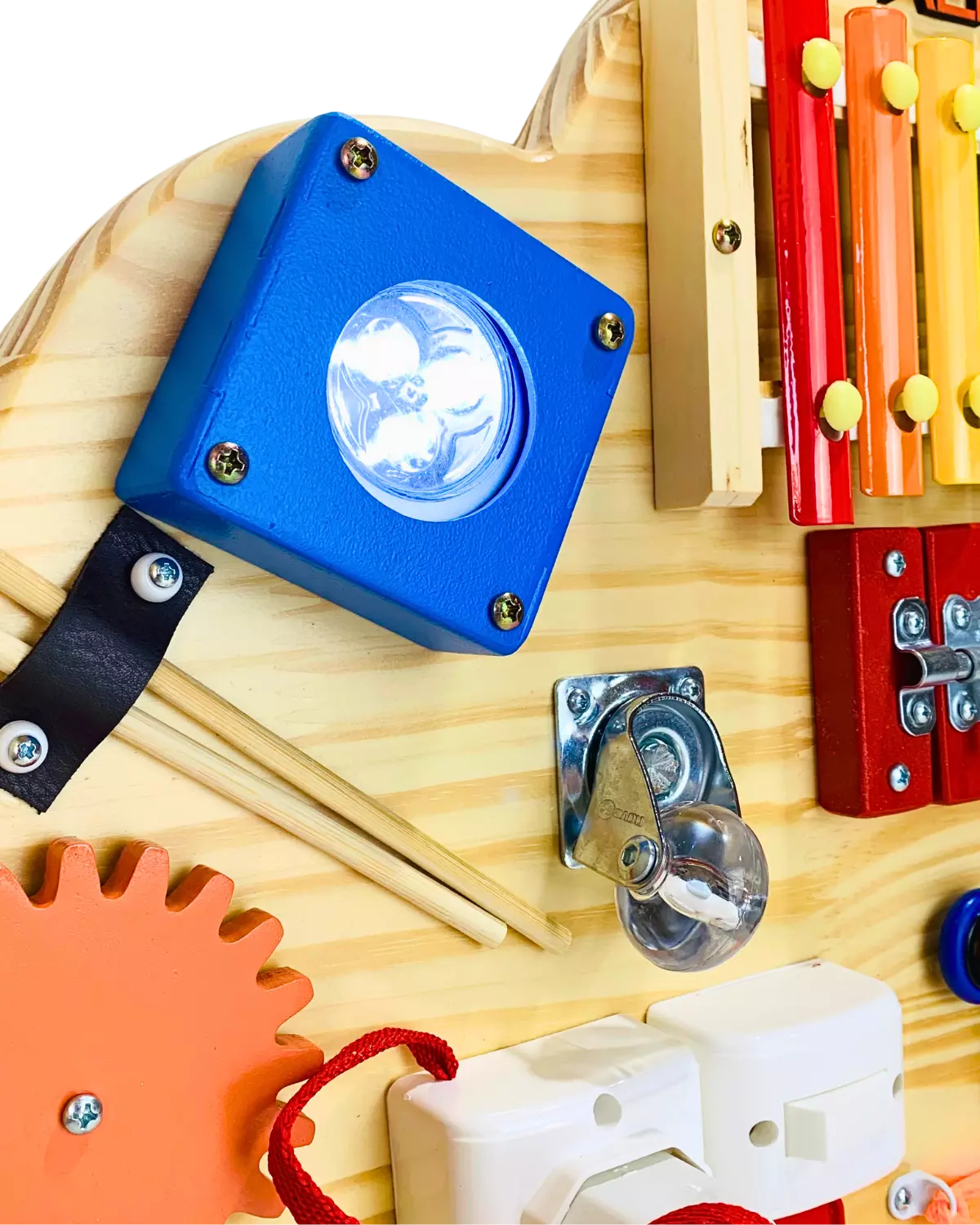 Painel Montessori Nuvem | Estímulo Sensorial & Criatividade
