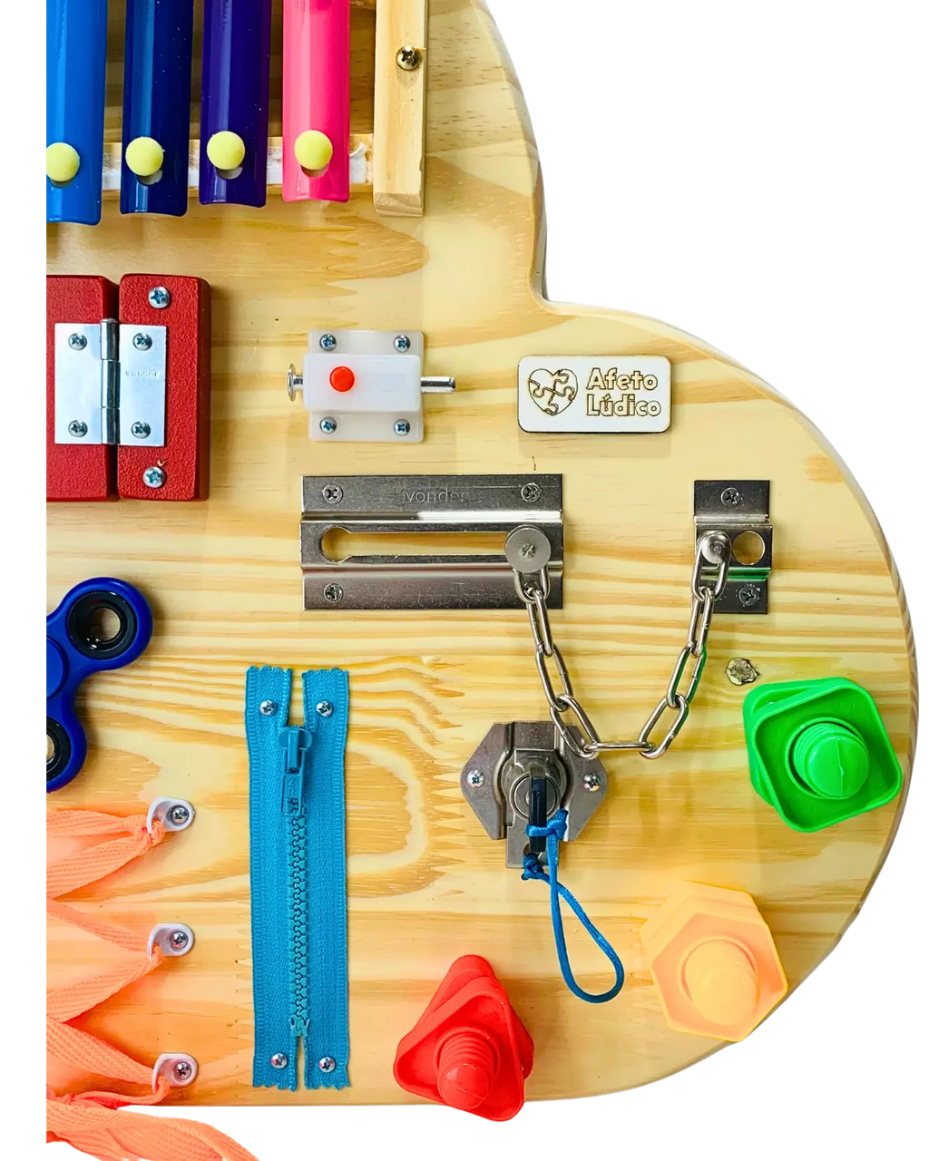 Painel Montessori Nuvem | Estímulo Sensorial & Criatividade