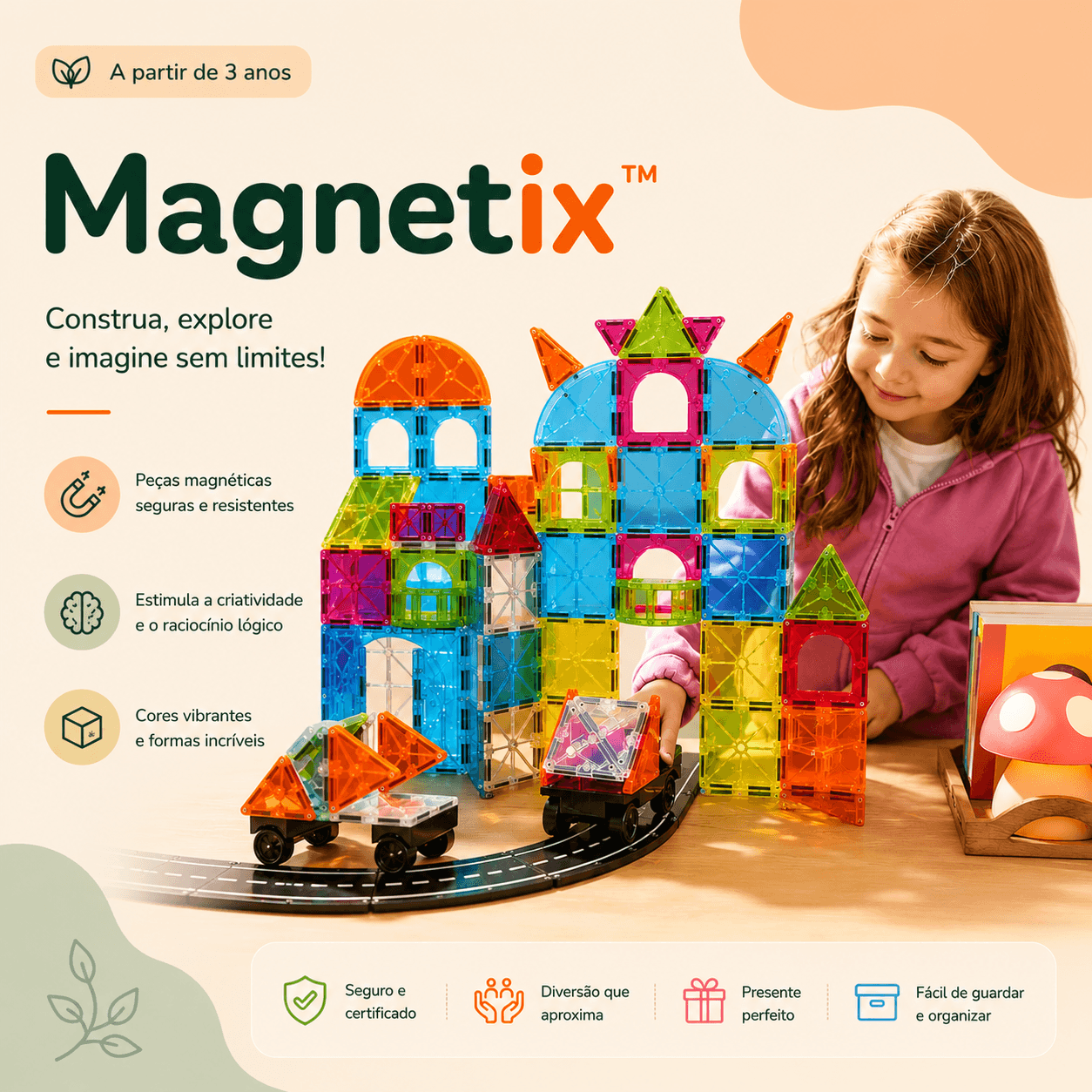 Magnetix™ | Placas Magnéticas 3D