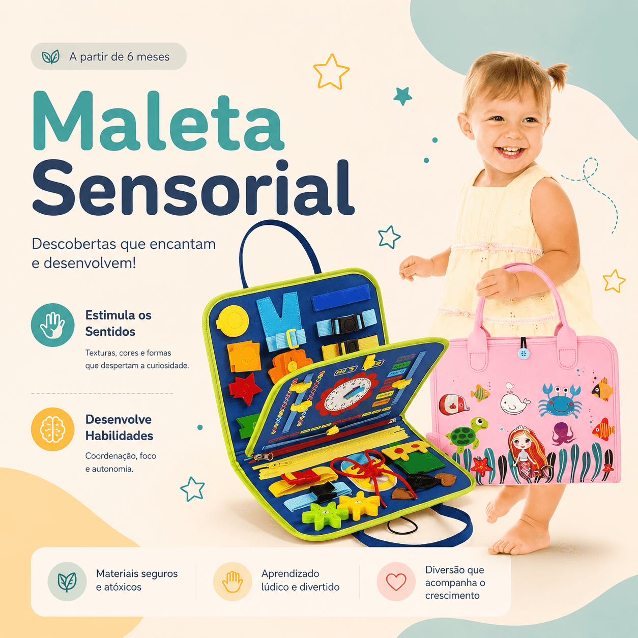Maleta Sensorial | Aprender Brincando