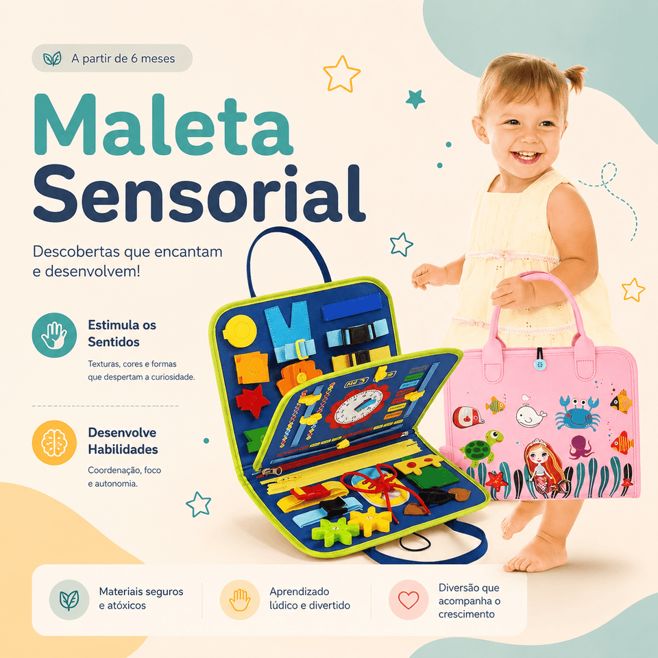 Maleta Sensorial | Aprender Brincando