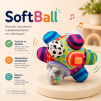 SoftBall | Bola Chocalho Macia para Bebês