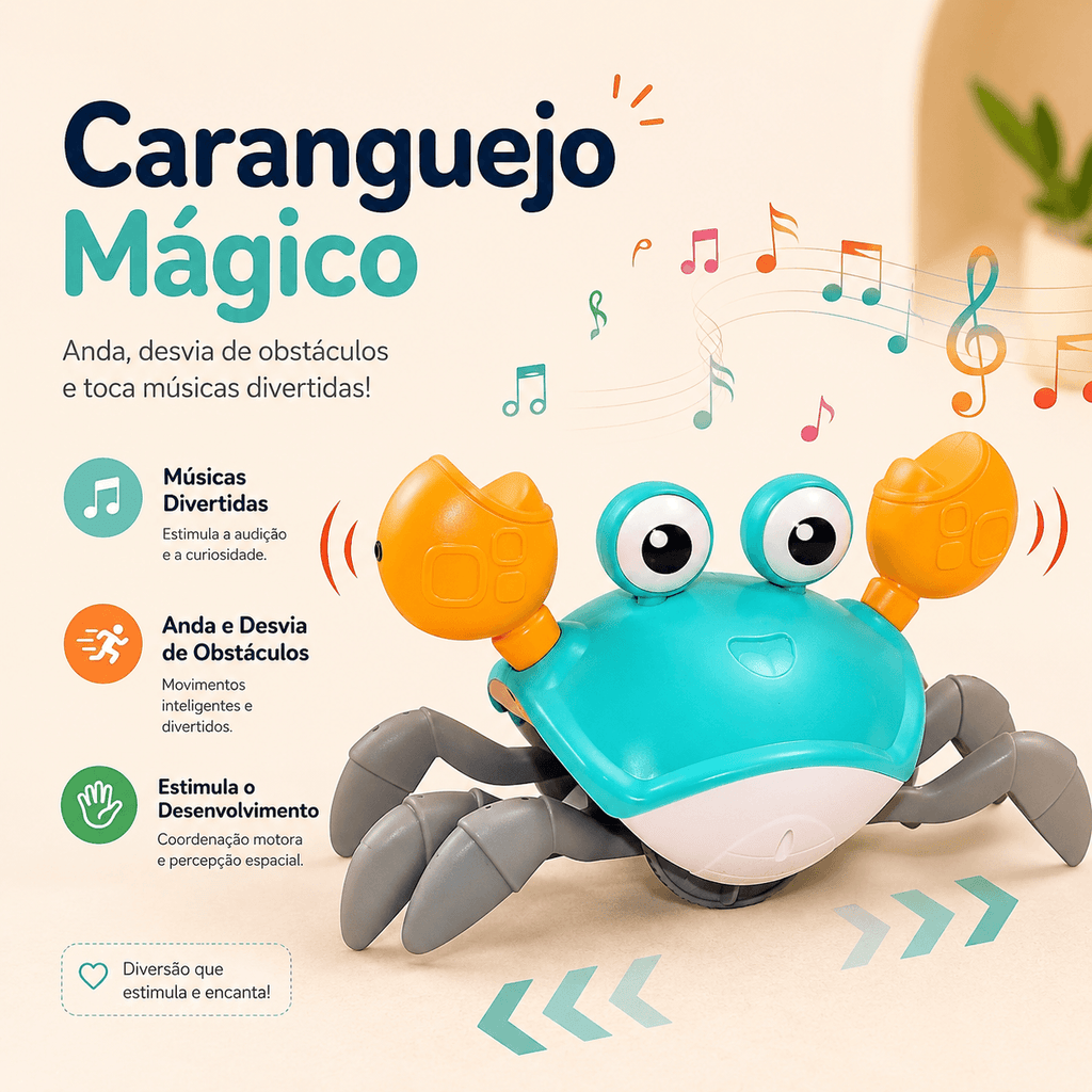 Caranguejo Mágico | Brincadeira, Música & Movimento