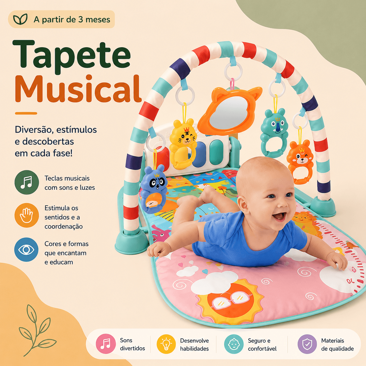 Tapete Musical | Ginásio Educativo do Bebê