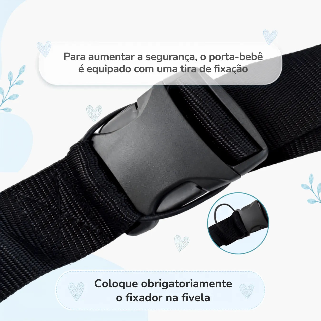 Colinho Leve™ | Canguru Ajustável para Bebê