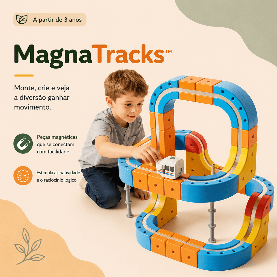 MagnaTracks™ | Trilhos Magnéticos 3D