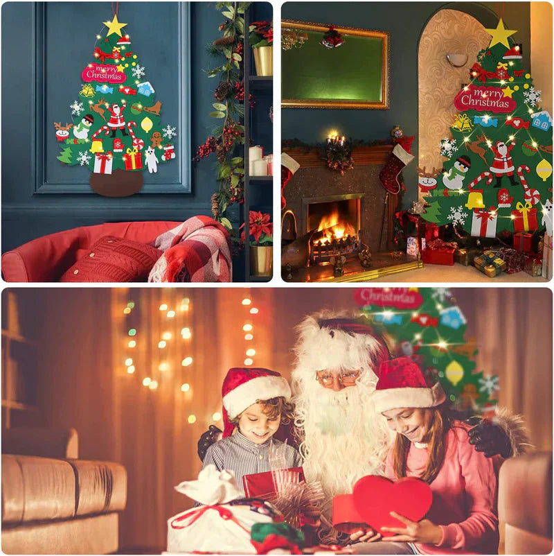 Árvore de Natal para Aprendizado e Diversão com Iluminação