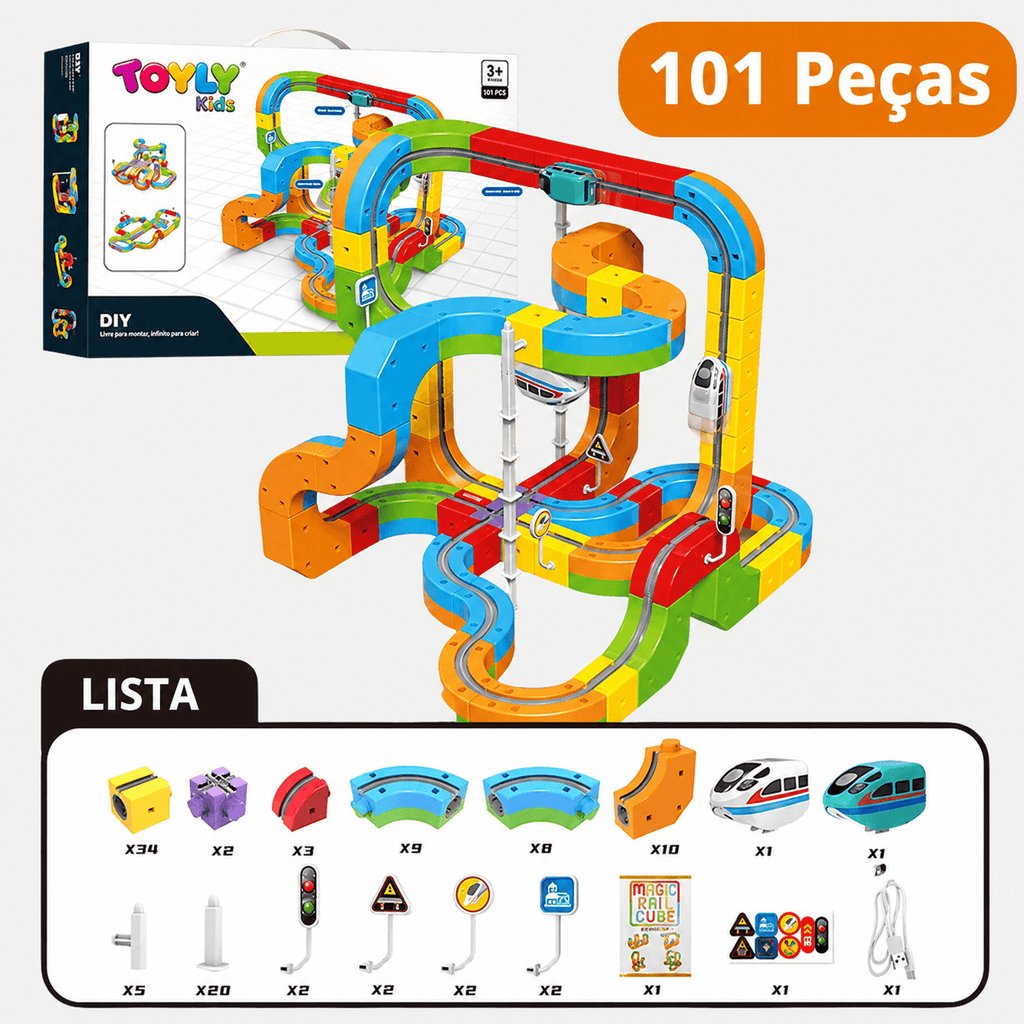 MagnaTracks™ | Trilhos Magnéticos 3D