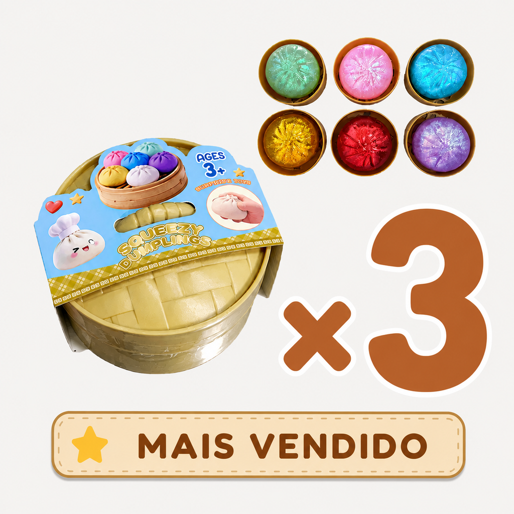 Toyly Puffin™ - Bolinho Colecionável Surpresa