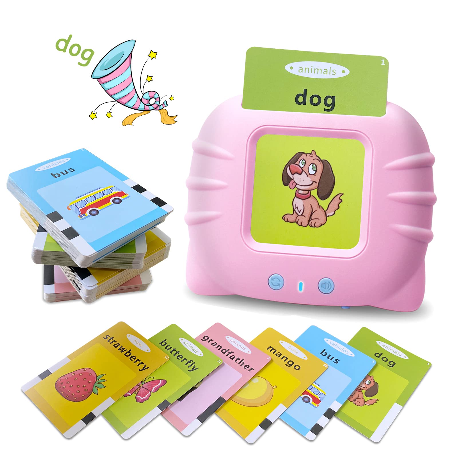 SpeakCards™ | Inglês Interativo Infantil (224 palavras)