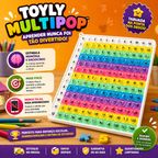 Toyly Multipop™ - Aprender Nunca Foi Tão Divertido!