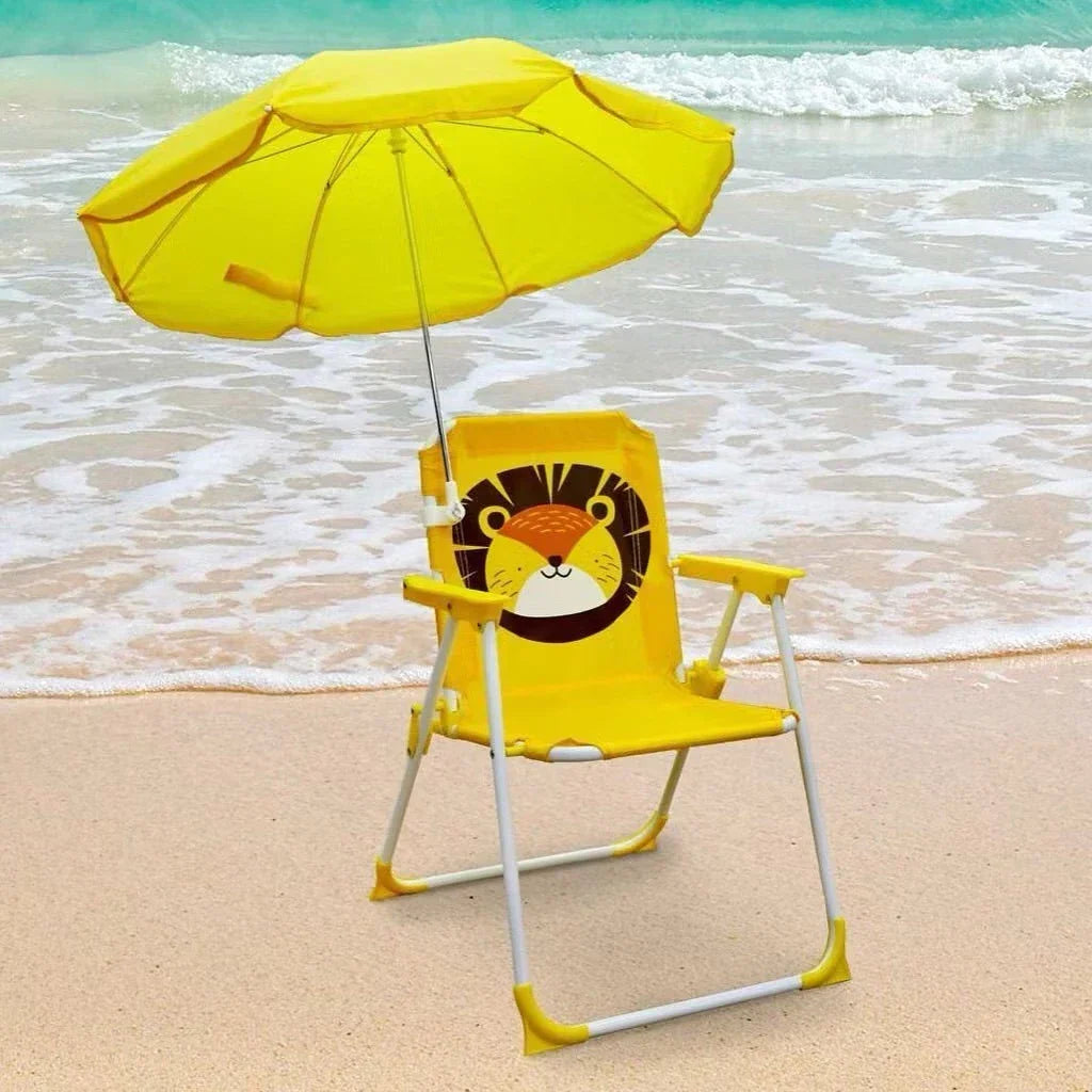 SunnyKids™ | Cadeira Infantil com Guarda-Sol