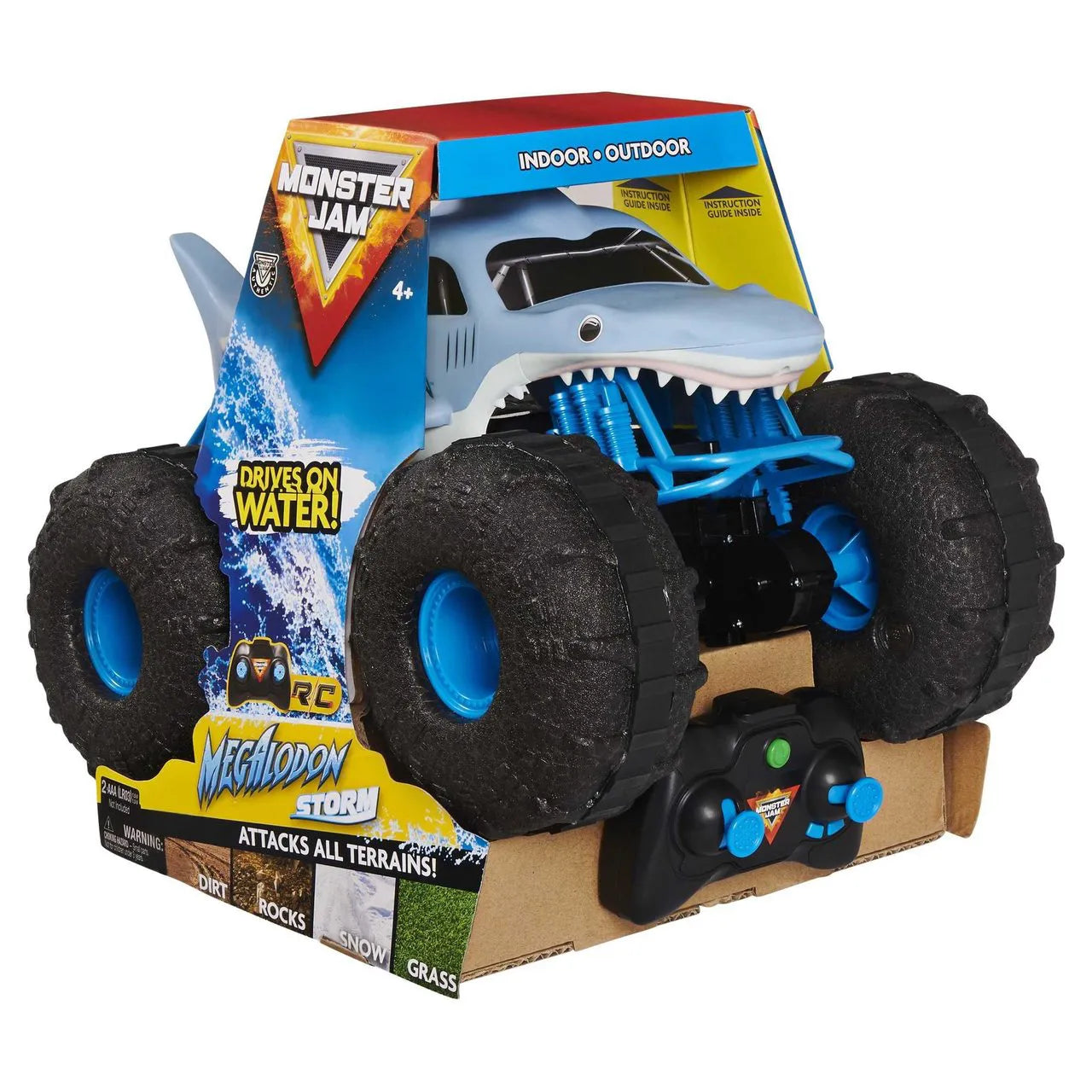 MegaShark™ | Tubarão RC Anfíbio