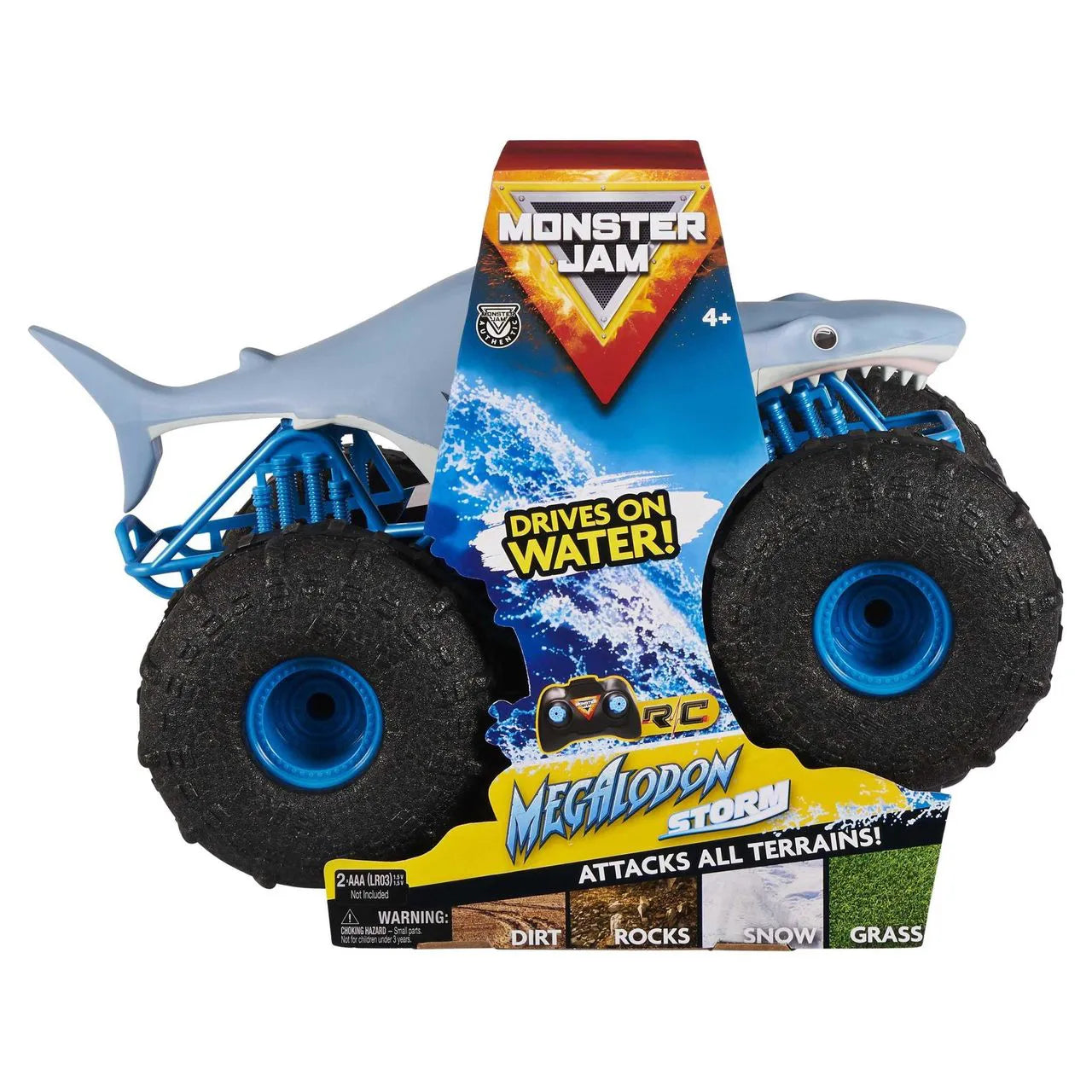 MegaShark™ | Tubarão RC Anfíbio