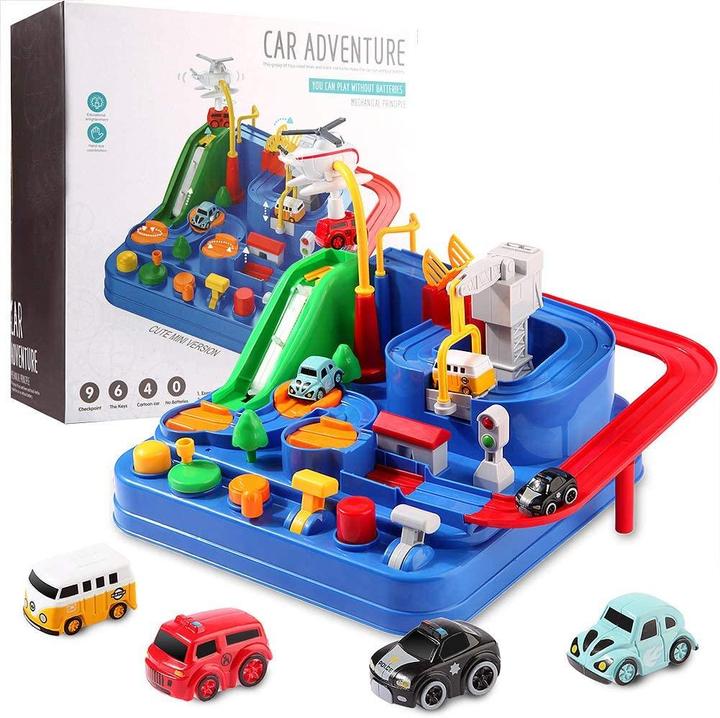 Pista de Carros Educativa | 8 Desafios