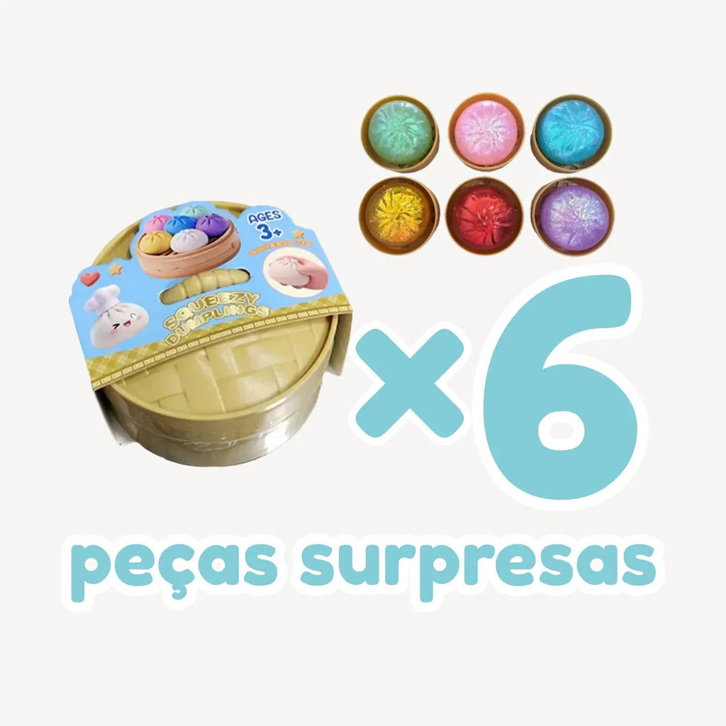 Toyly Puffin™ - Bolinho Colecionável Surpresa