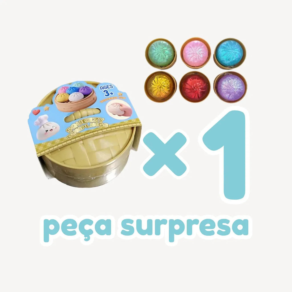 Toyly Puffin™ - Bolinho Colecionável Surpresa